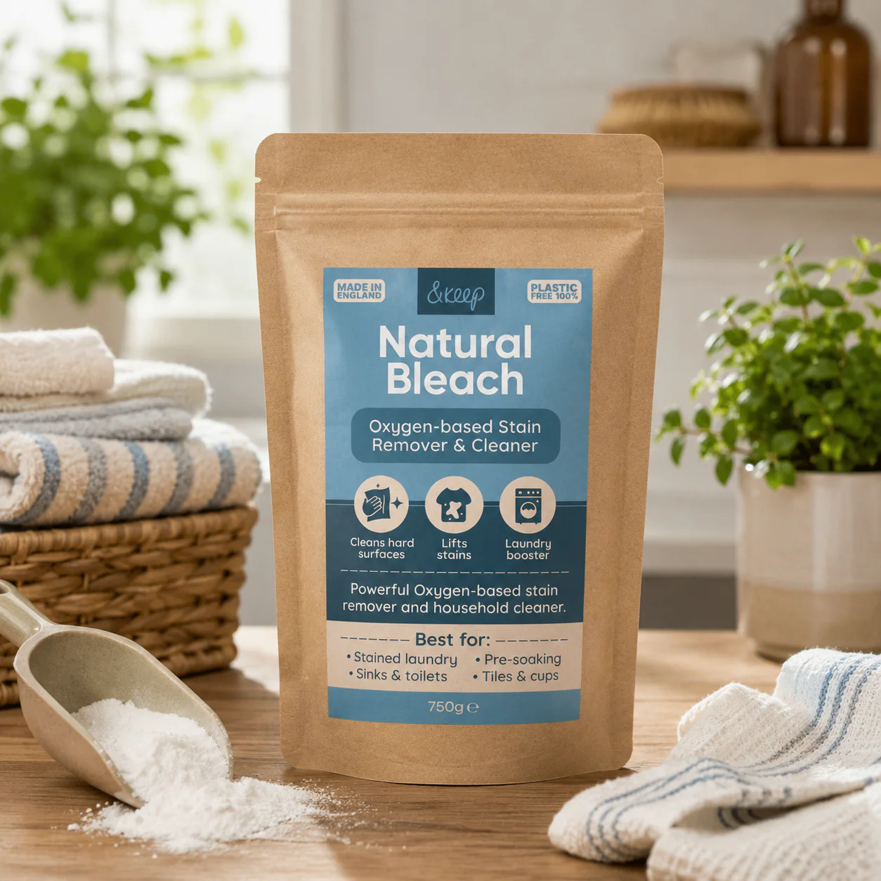 Natural Bleach - Percarbonate of Soda - 750g - Image 3