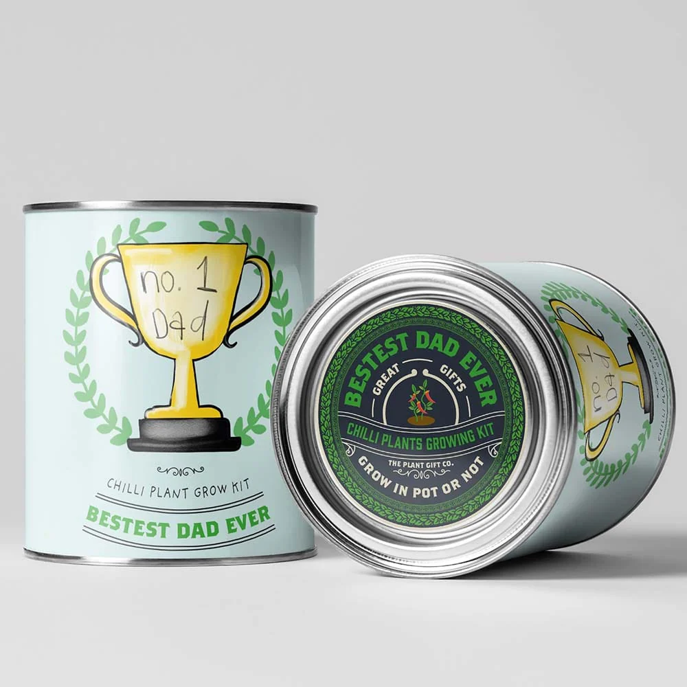 Number One Dad Chilli Growing Kit by The Plant Gift Co. - Image 7