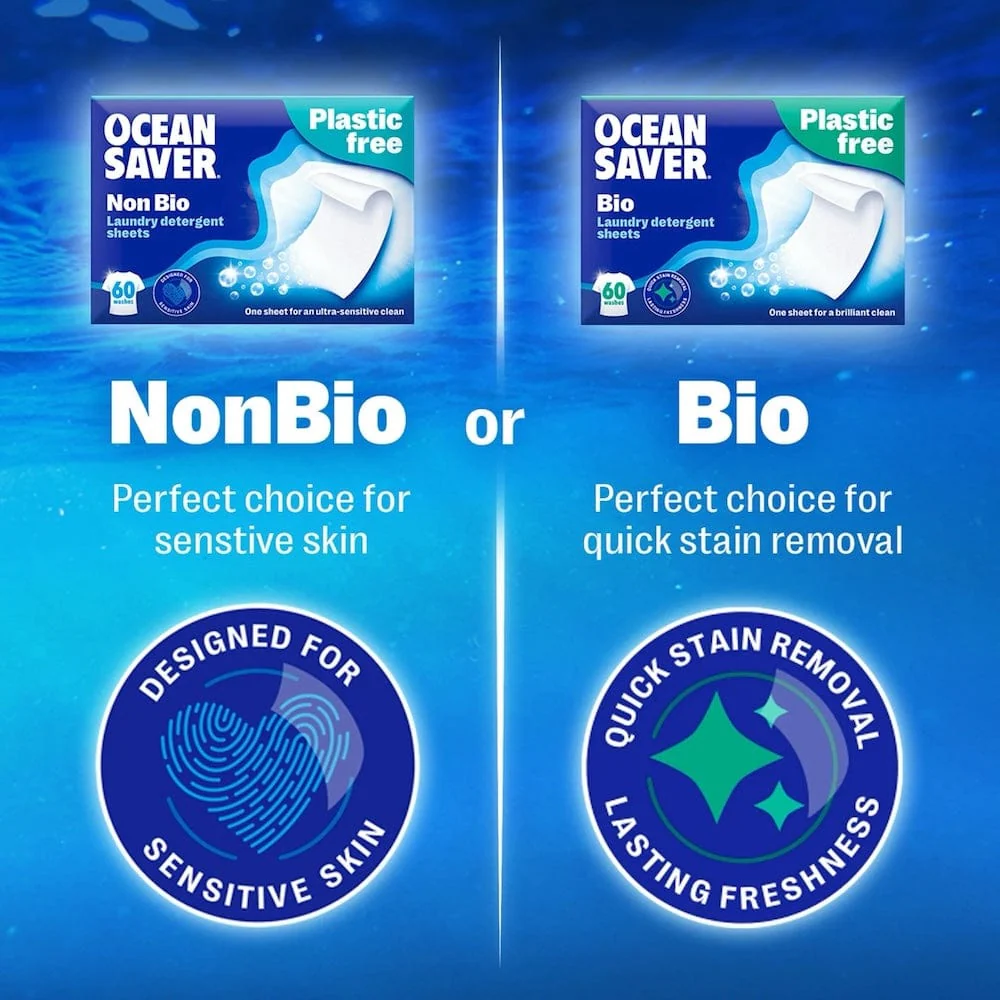 OceanSaver Bio Laundry Detergent Sheets (60) - Image 7