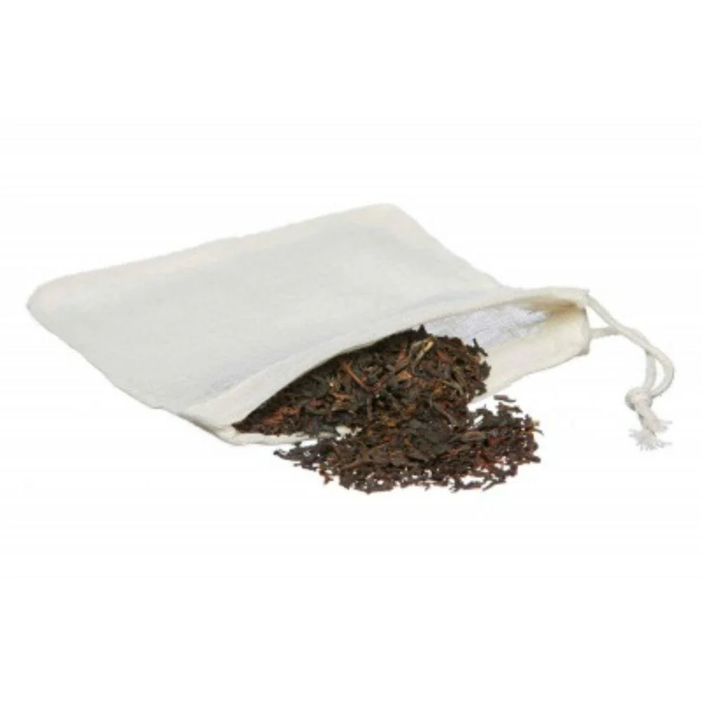 Cotton Reusable Tea Bag - Image 3