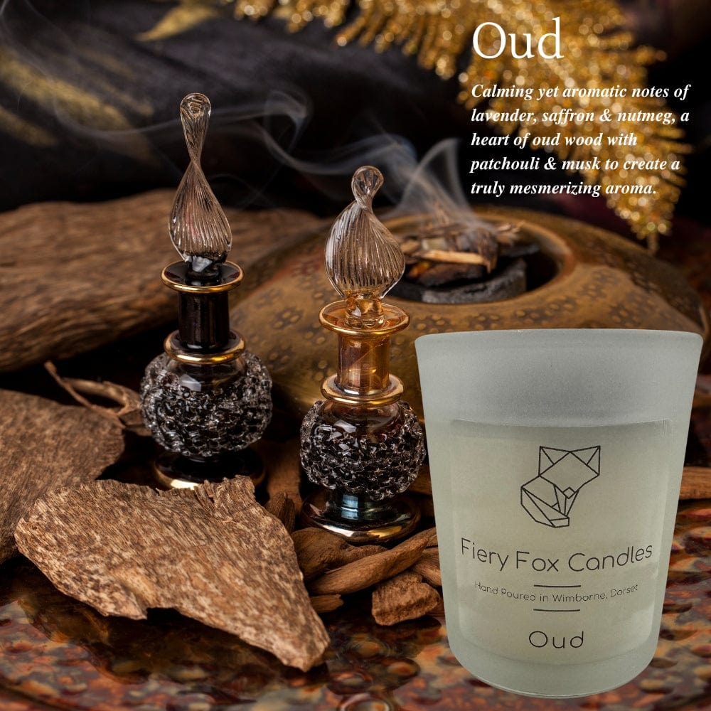 Oud Scented Soy Wax Candles