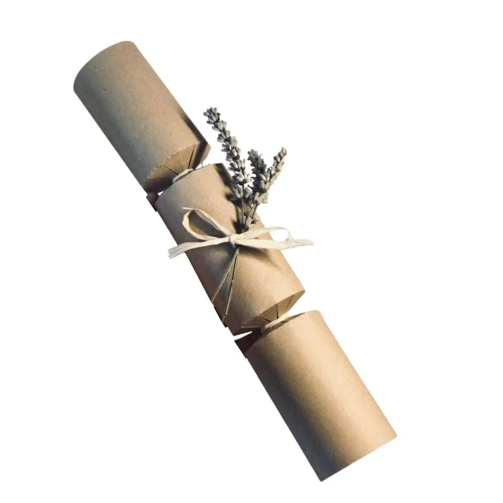 Kraft Brown Christmas Cracker Making Kit (6) - Image 4