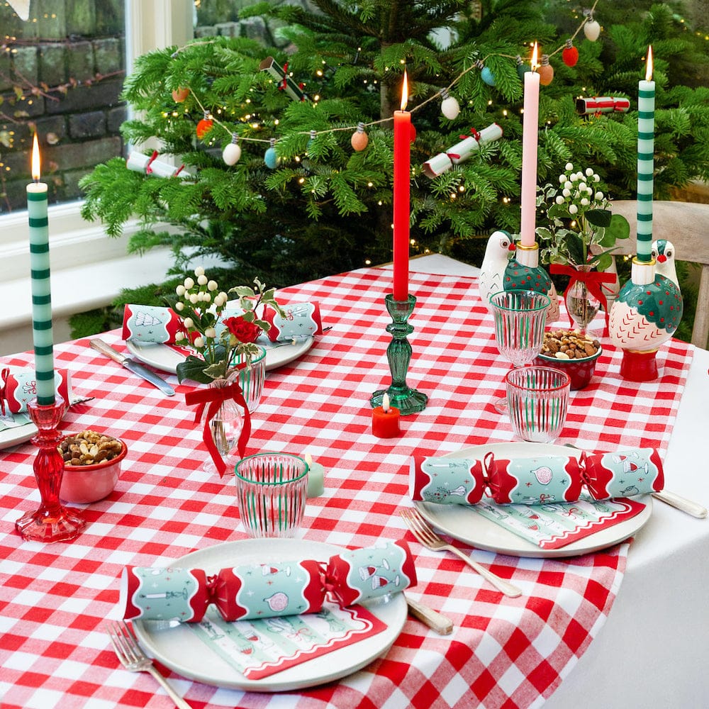 Red Dinner Candle - Image 3