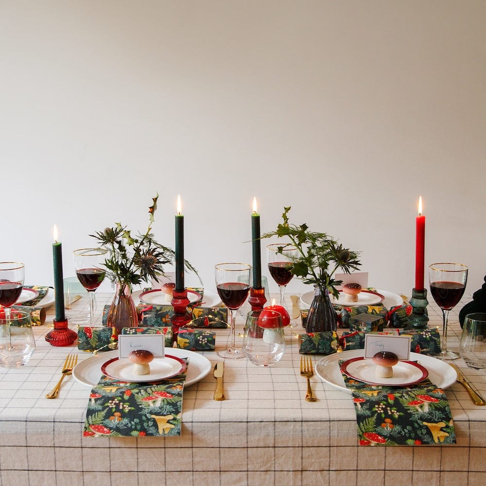 Green Dinner Candle - Image 3