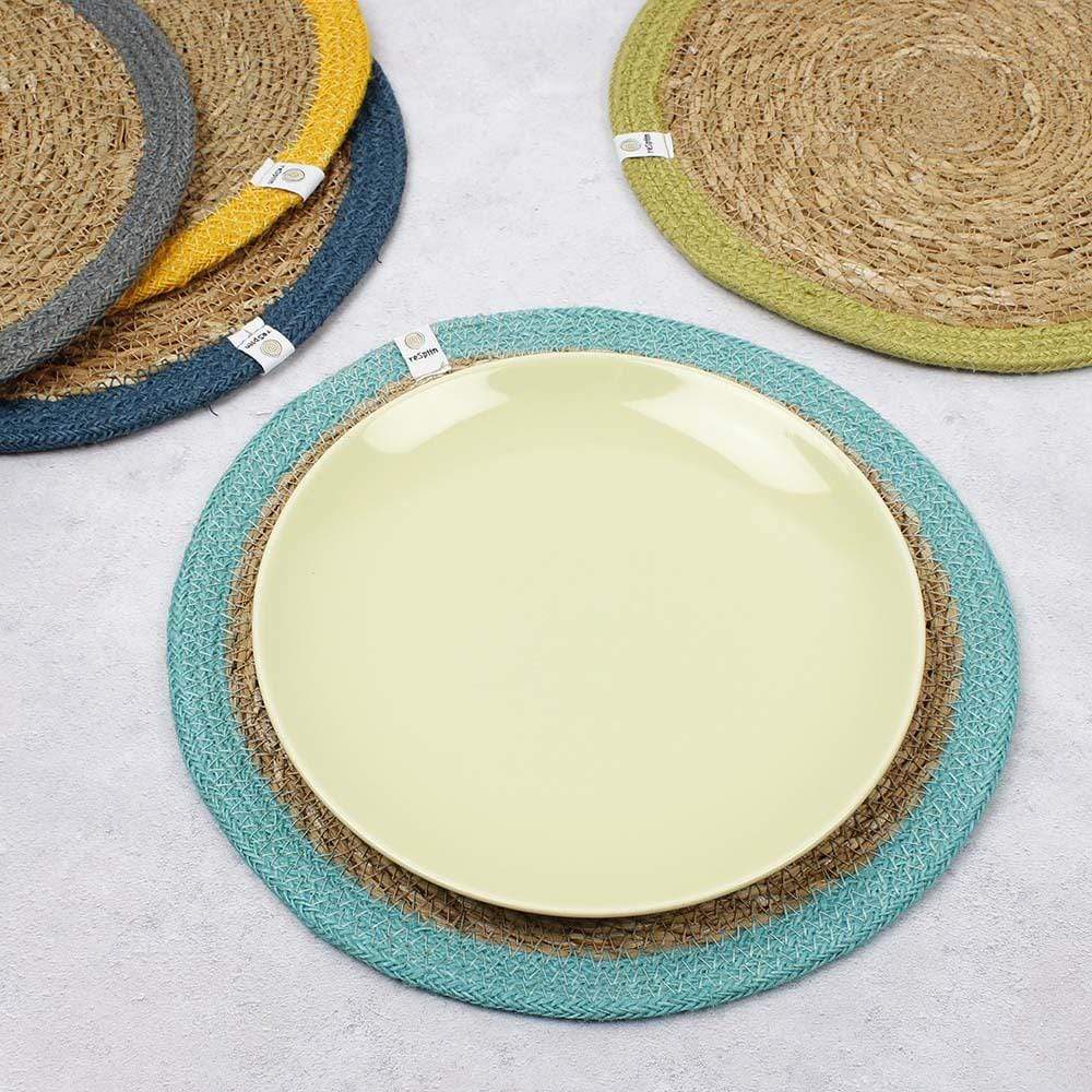 Respiin Round Seagrass & Jute Tablemat - Image 14