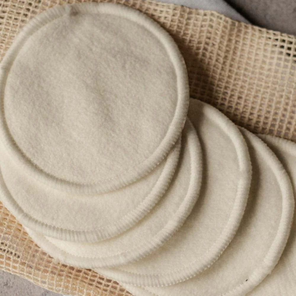 Reusable Soft Velvet Bamboo & Cotton Make-Up Pads - Image 3
