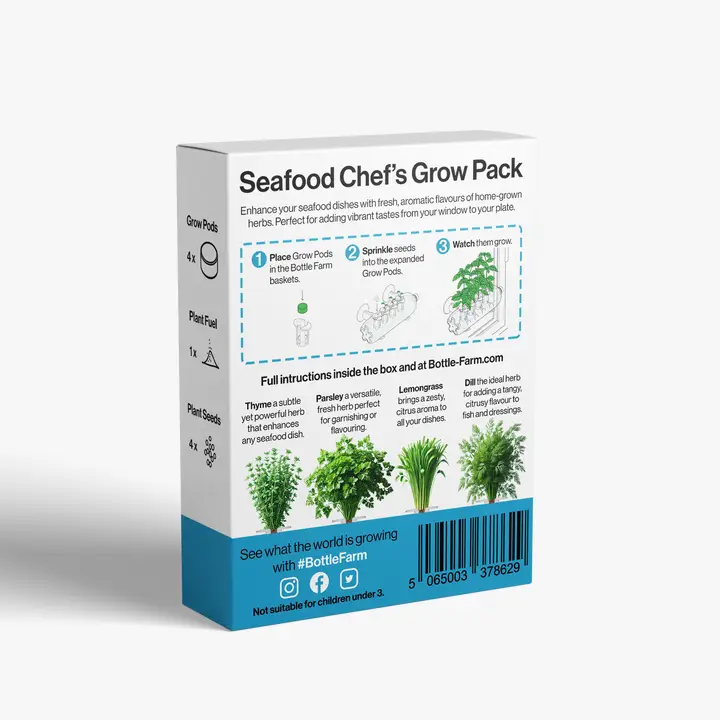 Seafood Chef's Grow Pack - Refill Kit - Image 2