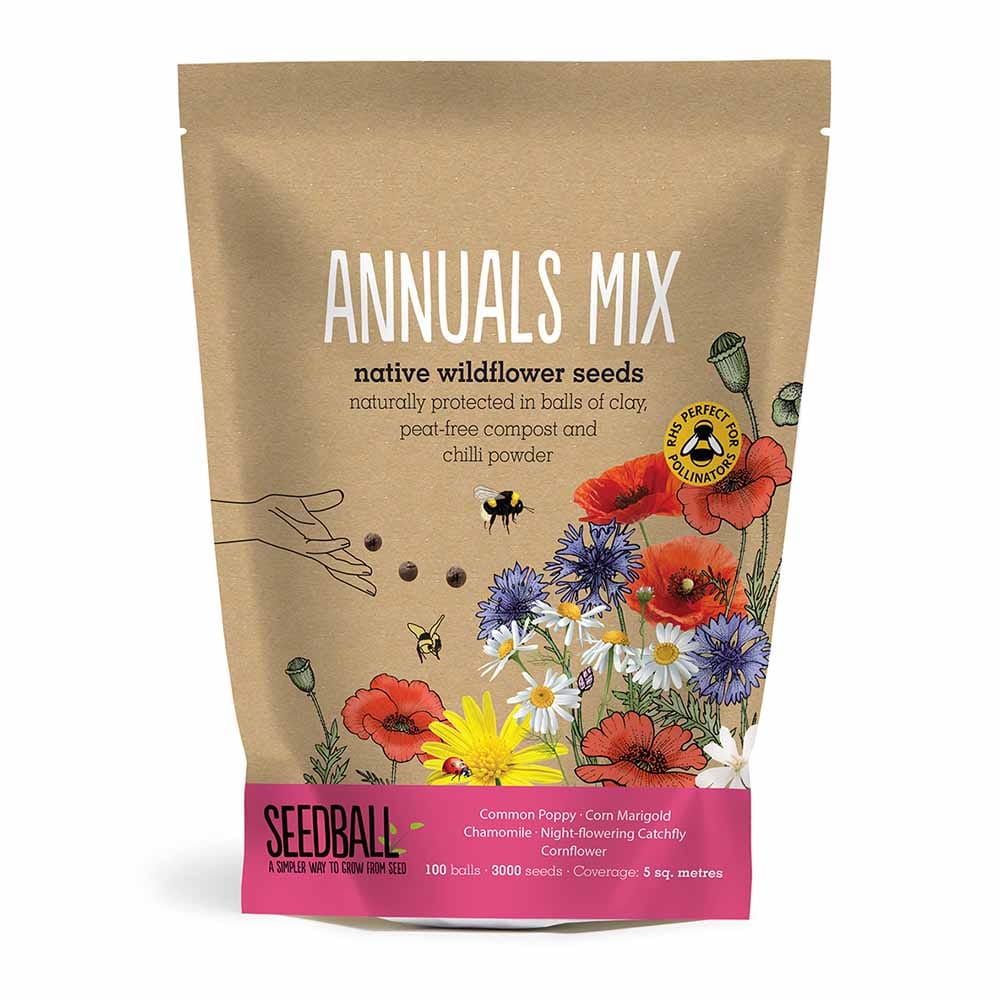 Seedball Wildflower Grab Bag - Annuals Mix