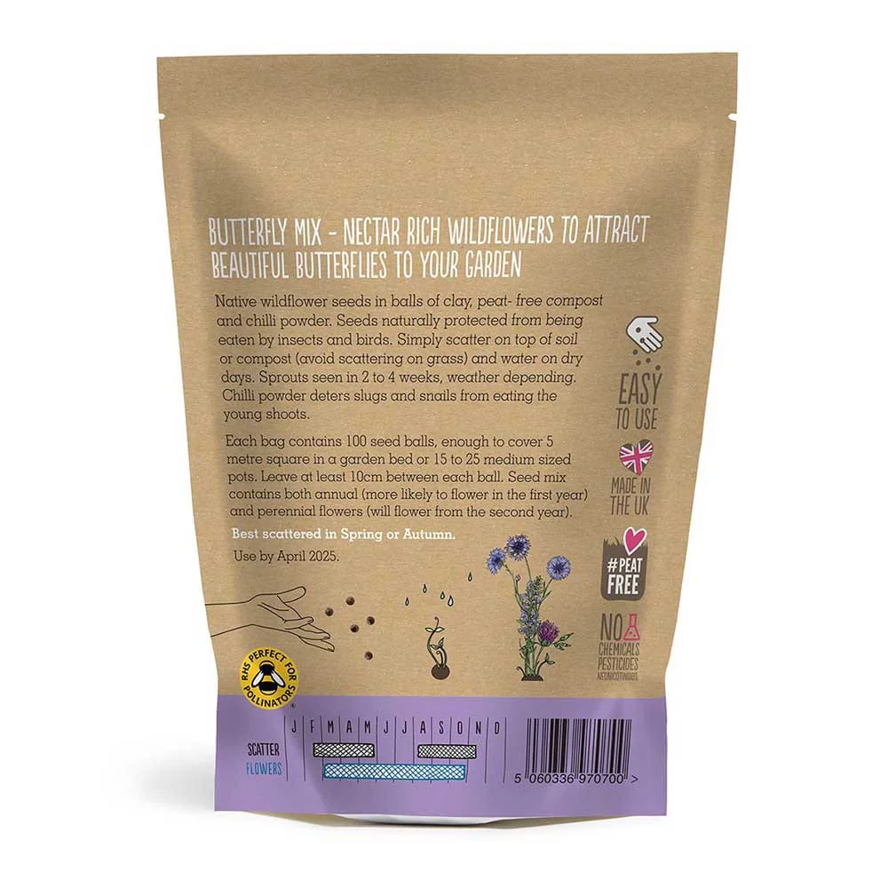 Seedball Wildflower Grab Bag - Butterfly Mix - Image 7