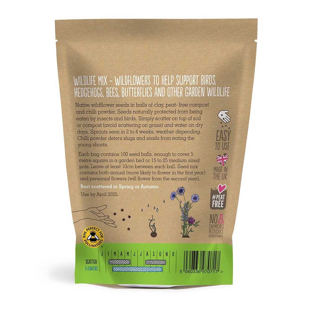 Seedball Wildflower Grab Bag - Wildlife Mix - Image 5