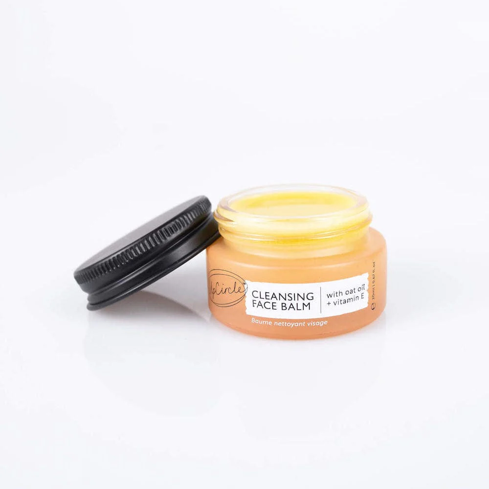 UpCircle Cleansing Face Balm with Apricot Powder Travel Size 20ml - Image 9