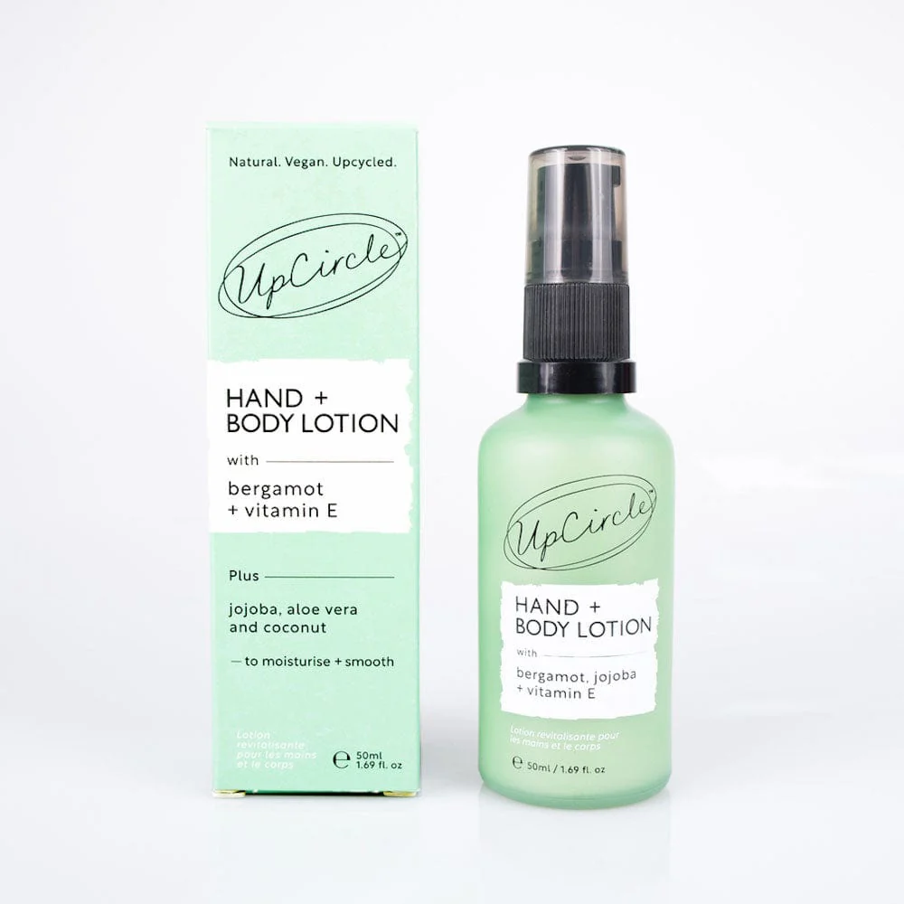 UpCircle Hand & Body Lotion with Bergamot Water Travel Size 50ml - Image 3