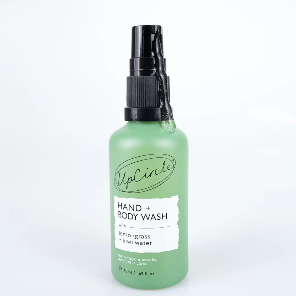 UpCircle Hand & Body Wash with Lemongrass Travel Size 50ml