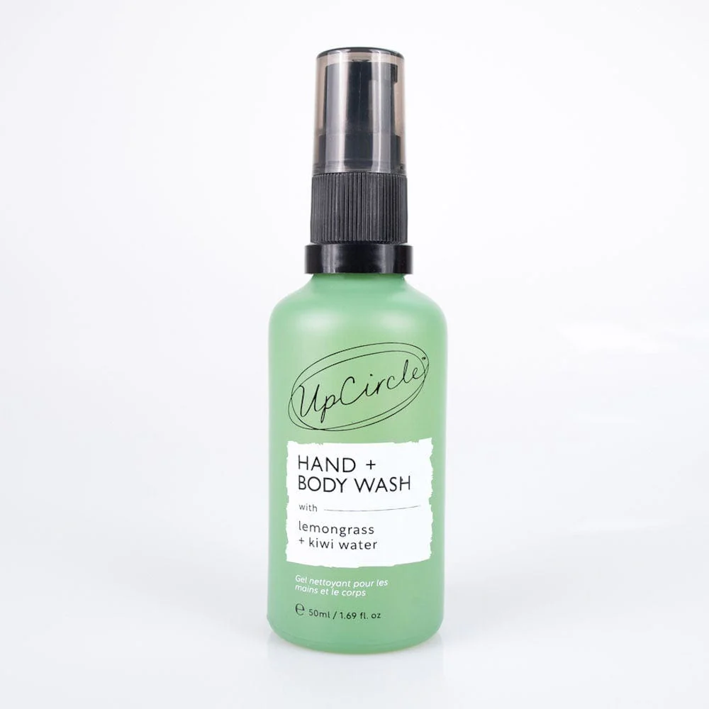 UpCircle Hand & Body Wash with Lemongrass Travel Size 50ml - Image 3