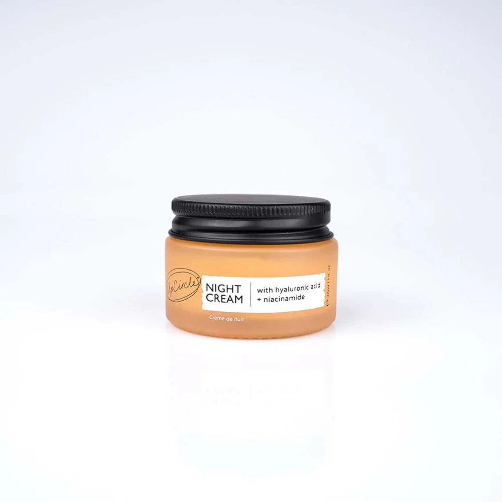 UpCircle Night Cream with Hyaluronic Acid & Niacinamide Travel Size (30ml)