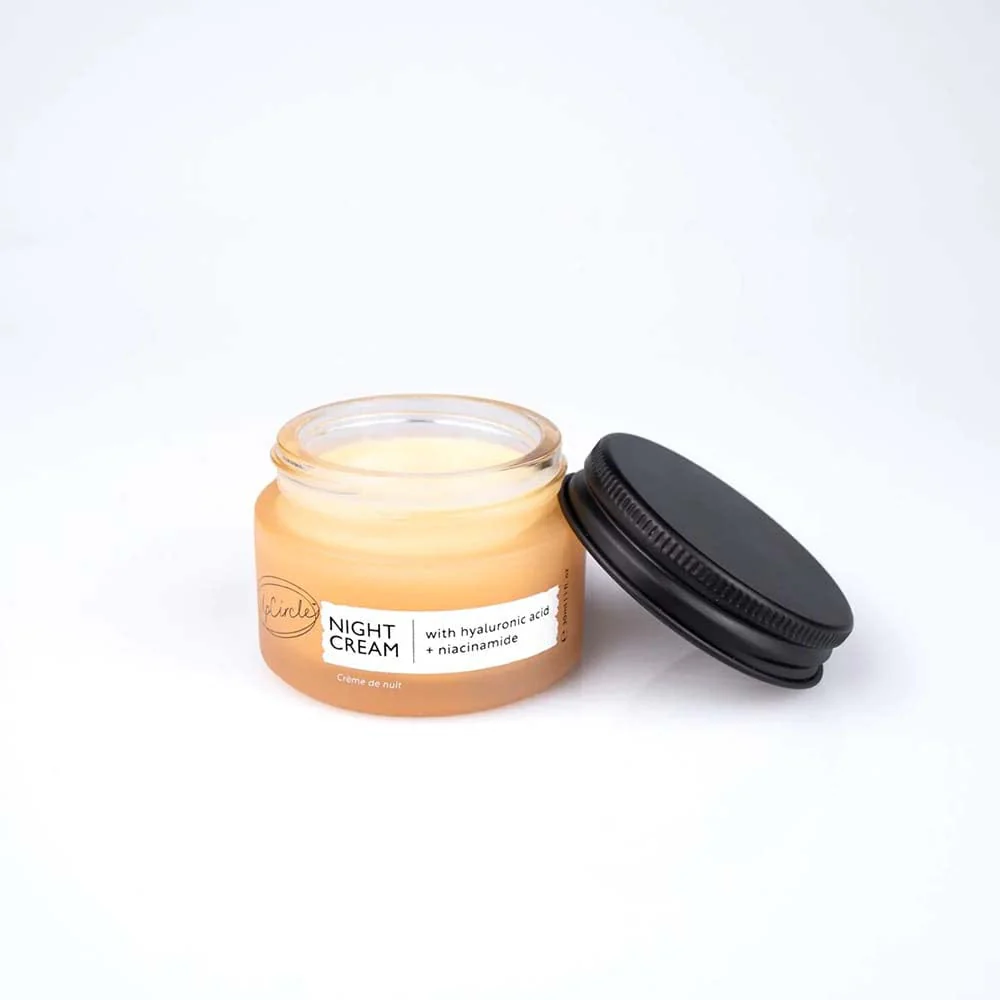 UpCircle Night Cream with Hyaluronic Acid & Niacinamide Travel Size (30ml) - Image 2