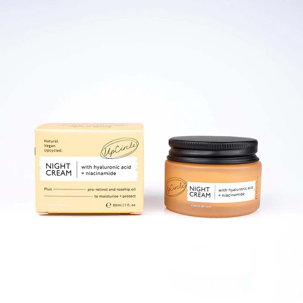 UpCircle Night Cream with Hyaluronic Acid & Niacinamide Travel Size (30ml) - Image 3