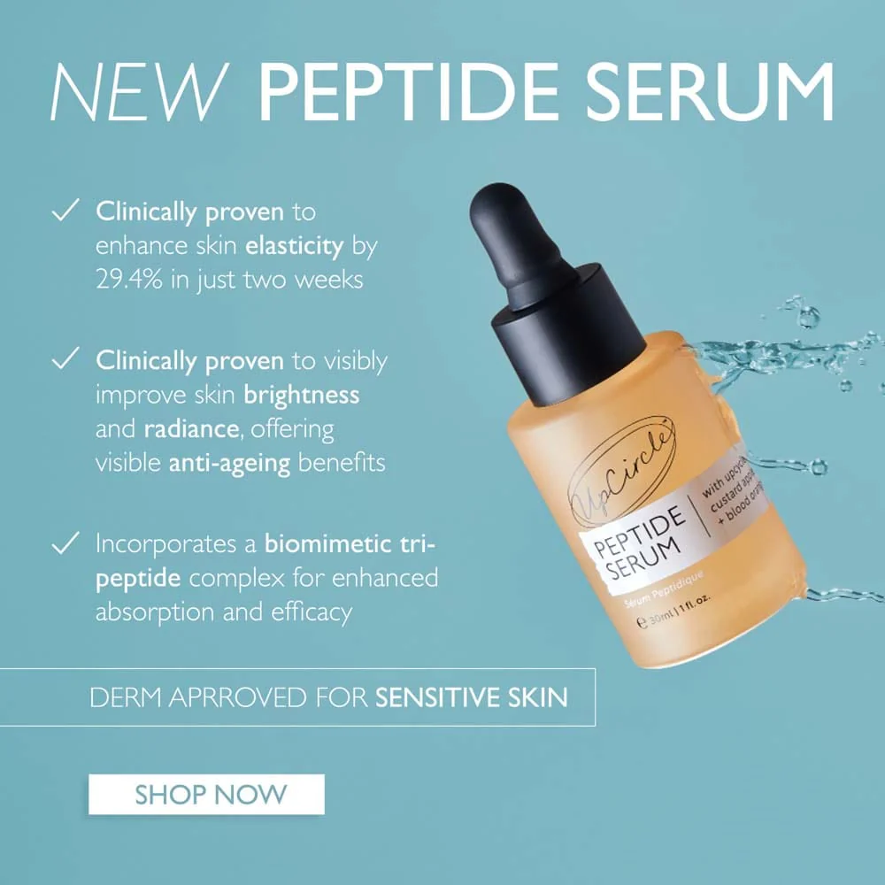 UpCircle Peptide Serum with Custard Apple + Blood Orange Travel Size 13ml - Image 2