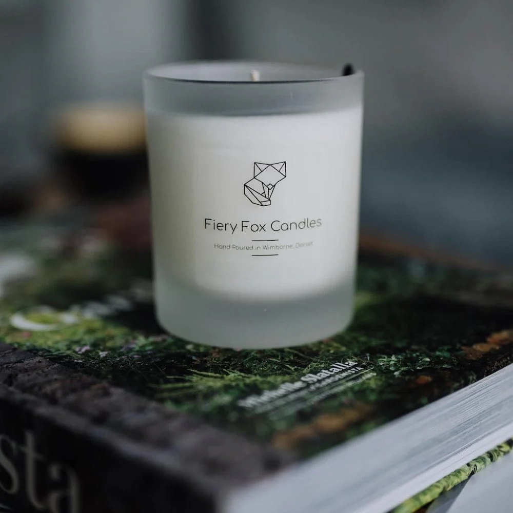 Wild Fig & Cassis Scented Soy Wax Candles - Image 5
