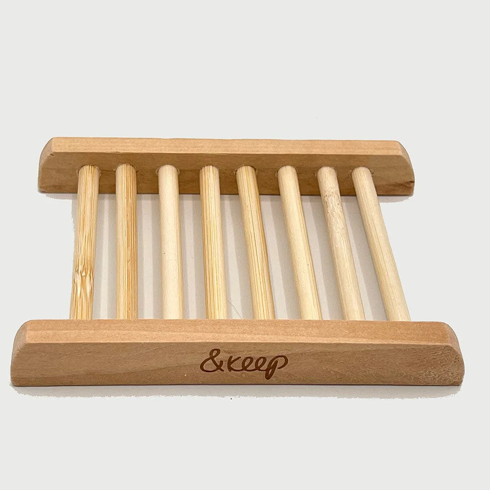 &Keep Wooden Soap Rack - Image 3