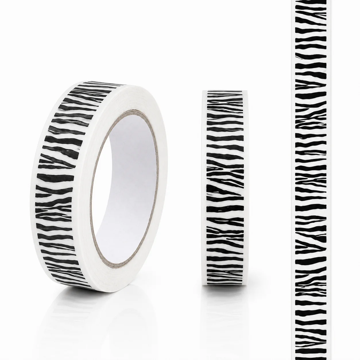 Zebra Print Paper Tape 24mm x 50m